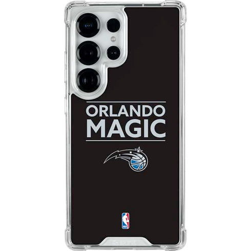 NBA Orlando Magic Standard - Black Galaxy S26 Ultra Clear Case