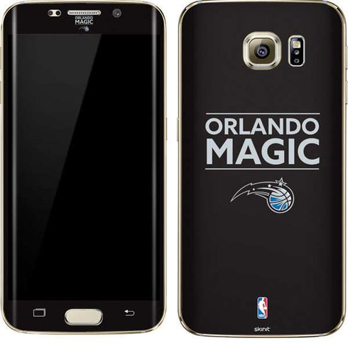 NBA Orlando Magic Standard - Black Galaxy S7 Edge Skin