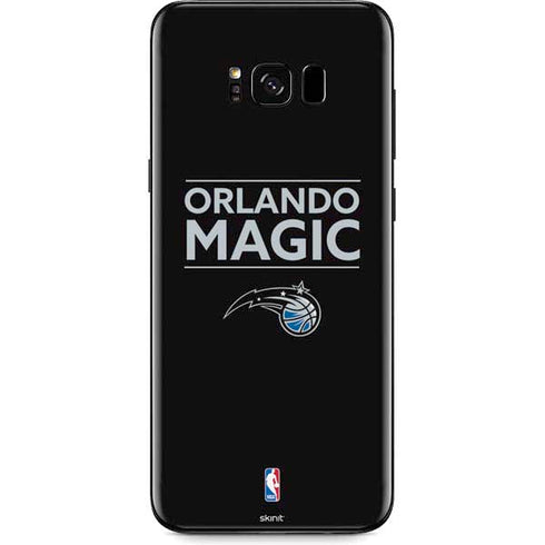 NBA Orlando Magic Standard - Black Galaxy S8 Skin