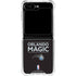 NBA Orlando Magic Standard - Black Galaxy Z Flip6 Clear Case