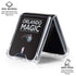 NBA Orlando Magic Standard - Black Galaxy Z Flip6 Clear Case