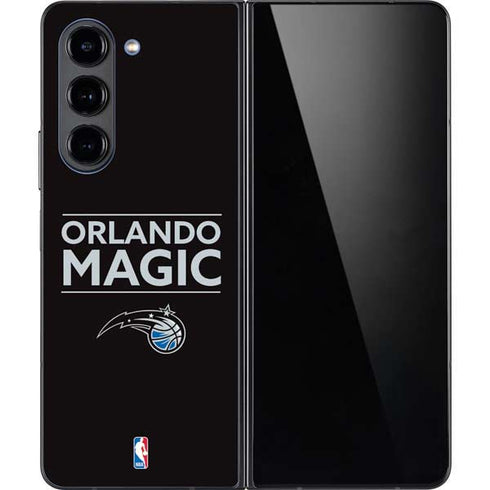 NBA Orlando Magic Standard - Black Galaxy Z Fold5 5G Skin