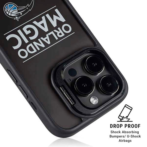 NBA Orlando Magic Standard - Black iPhone 14 Pro Max Kickstand Case