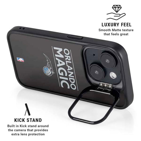 NBA Orlando Magic Standard - Black iPhone 15 Kickstand Case