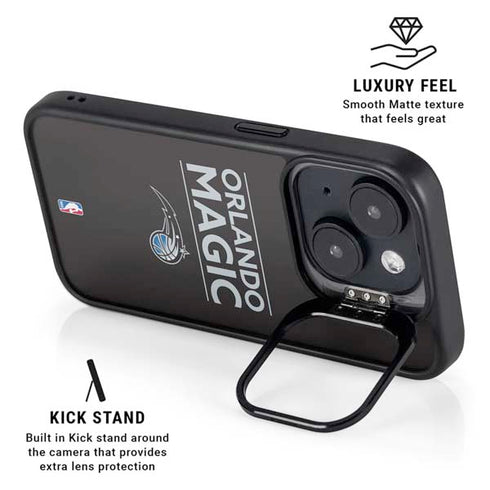 NBA Orlando Magic Standard - Black iPhone 15 Plus Kickstand Case