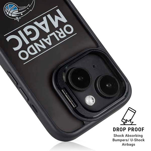 NBA Orlando Magic Standard - Black iPhone 15 Plus Kickstand Case