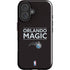 NBA Orlando Magic Standard - Black iPhone 16 Impact Case