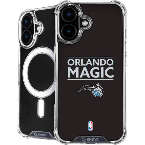 NBA Orlando Magic Standard - Black iPhone 16 MagSafe Case