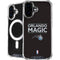 NBA Orlando Magic Standard - Black iPhone 16 MagSafe Case