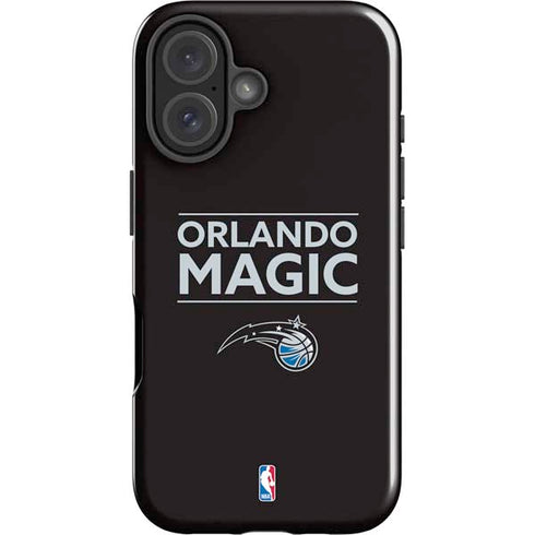 NBA Orlando Magic Standard - Black iPhone 16 Plus Impact Case