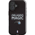 NBA Orlando Magic Standard - Black iPhone 16 Plus Impact Case