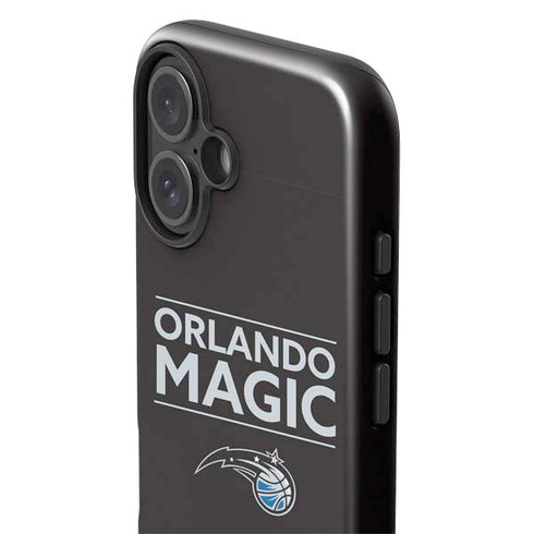NBA Orlando Magic Standard - Black iPhone 16 Plus Impact Case