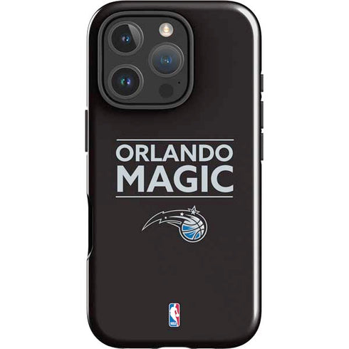 NBA Orlando Magic Standard - Black iPhone 16 Pro Impact Case