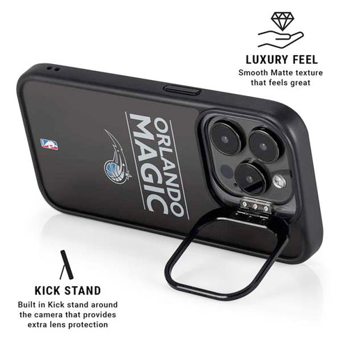 NBA Orlando Magic Standard - Black iPhone 16 Pro Max Kickstand Case