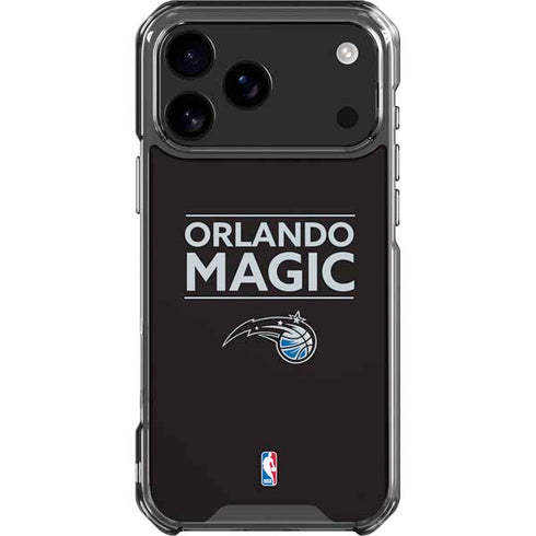 NBA Orlando Magic Standard - Black iPhone 18 Pro Max Clear Case