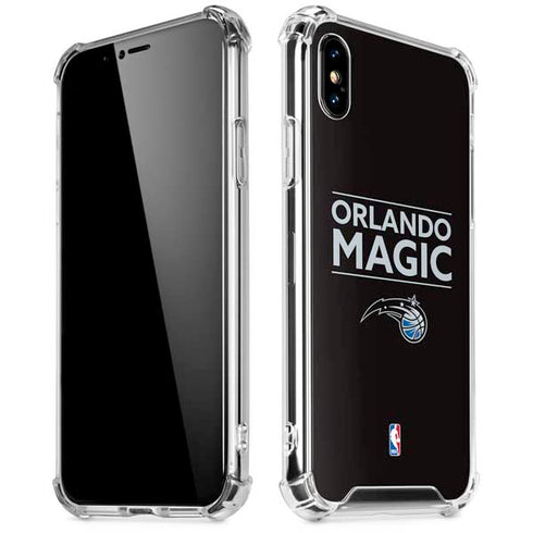 NBA Orlando Magic Standard - Black iPhone X/XS Clear Case