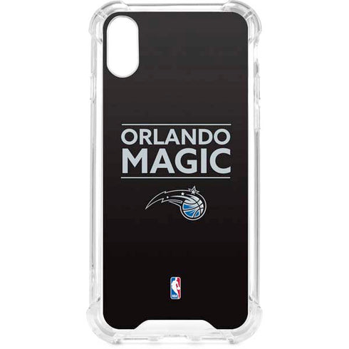 NBA Orlando Magic Standard - Black iPhone XS Clear Case