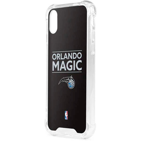NBA Orlando Magic Standard - Black iPhone XS Clear Case