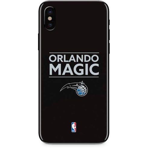 NBA Orlando Magic Standard - Black iPhone XS Skin
