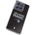 NBA Orlando Magic Standard - Black Moto G 5G (2025) Clear Case