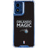 NBA Orlando Magic Standard - Black Moto G 5G (2024) Clear Case