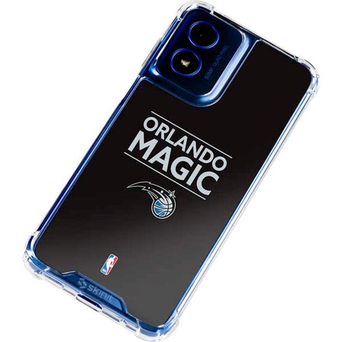 NBA Orlando Magic Standard - Black Moto G 5G (2024) Clear Case