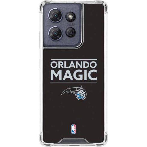 NBA Orlando Magic Standard - Black Moto G Stylus 5G (2025) Clear Case