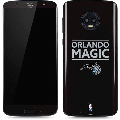 NBA Orlando Magic Standard - Black Moto G6 Skin