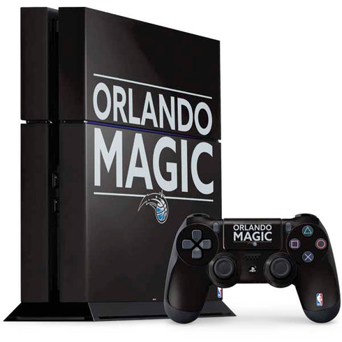 NBA Orlando Magic Standard - Black PS4 Console and Controller Bundle Skin
