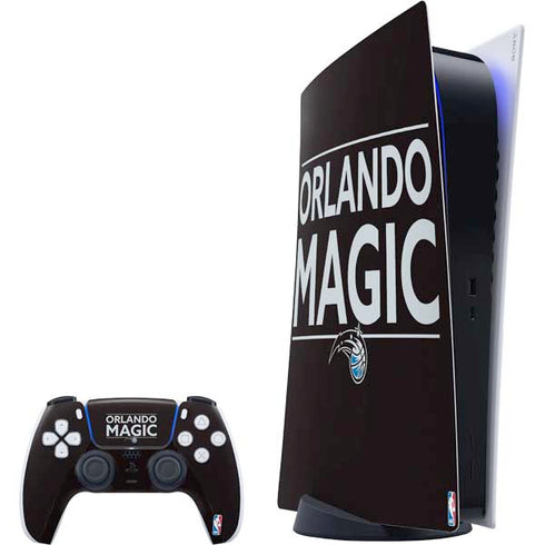 NBA Orlando Magic Standard - Black PlayStation PS5 Skins