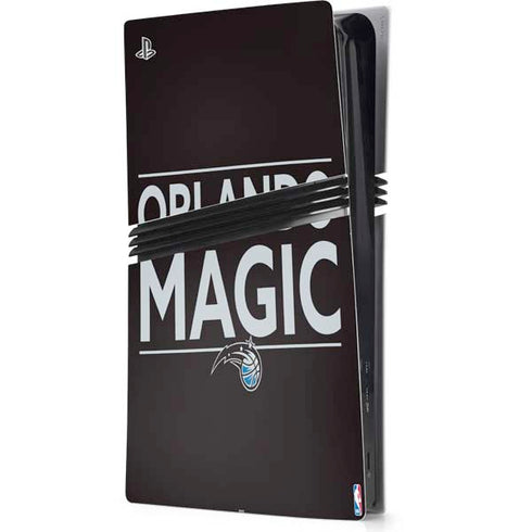 NBA Orlando Magic Standard - Black PS5 Pro Console Skin