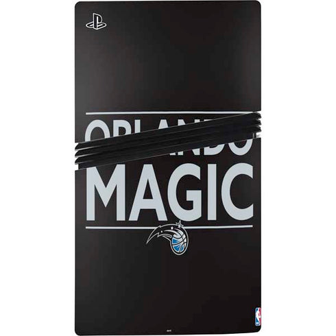 NBA Orlando Magic Standard - Black PS5 Pro Console Skin