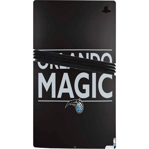 NBA Orlando Magic Standard - Black PS5 Pro Console Skin