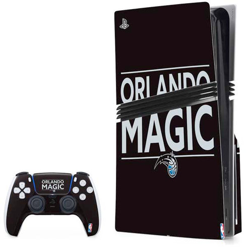 NBA Orlando Magic Standard - Black PlayStation PS5 Skins