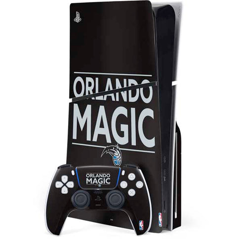 NBA Orlando Magic Standard - Black PlayStation PS5 Skins