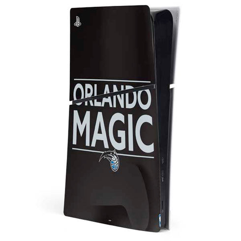 NBA Orlando Magic Standard - Black PS5 Slim Digital Edition Console Skin