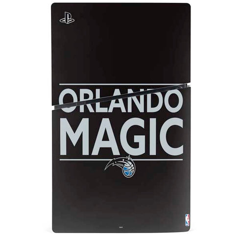 NBA Orlando Magic Standard - Black PS5 Slim Digital Edition Console Skin