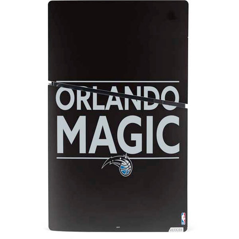 NBA Orlando Magic Standard - Black PS5 Slim Digital Edition Console Skin