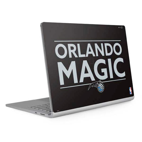 NBA Orlando Magic Standard - Black Surface Book 2 13.5in Skin