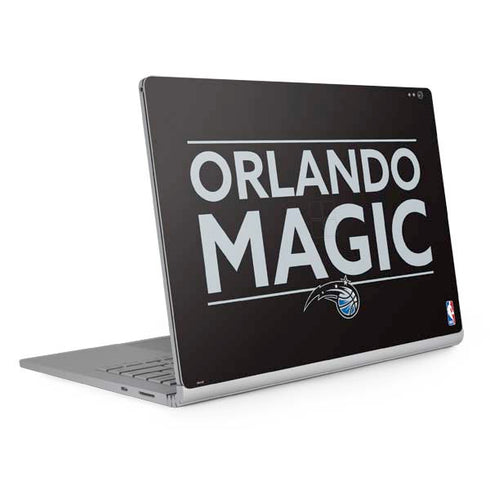 NBA Orlando Magic Standard - Black Surface Book 2 15in Skin