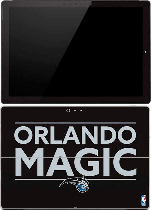 NBA Orlando Magic Standard - Black Surface Pro (2017) Skin