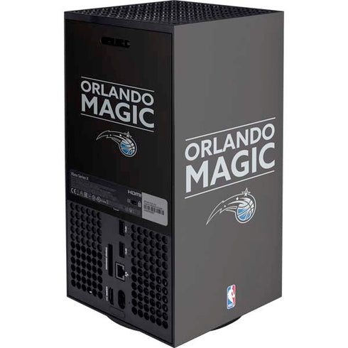 NBA Orlando Magic Standard - Black XBox Series X Digital Edition Console Skin