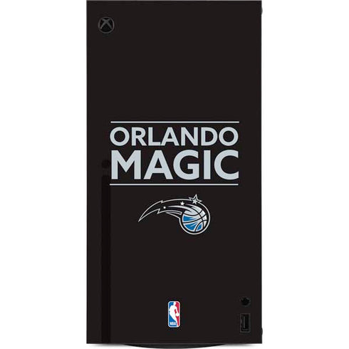 NBA Orlando Magic Standard - Black XBox Series X Digital Edition Console Skin
