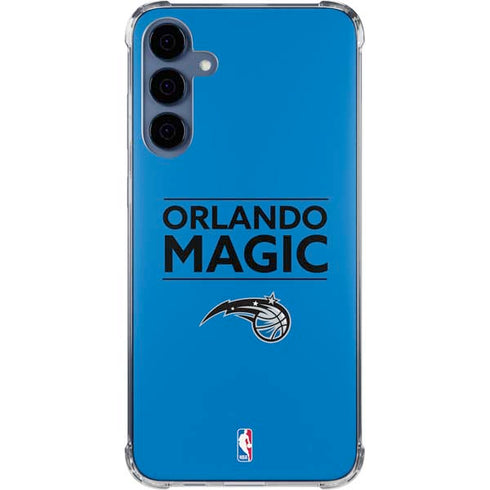 NBA Orlando Magic Standard - Blue Galaxy A55 5G Clear Case