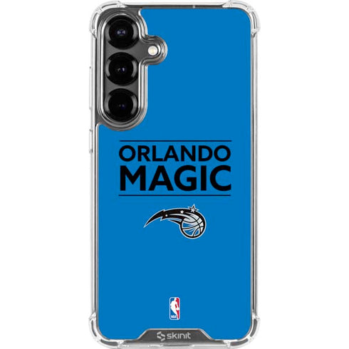 NBA Orlando Magic Standard - Blue Galaxy S26 Clear Case