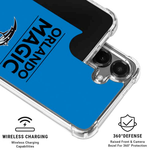 NBA Orlando Magic Standard - Blue Galaxy S26 Clear Case