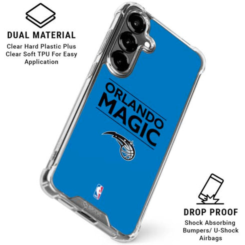NBA Orlando Magic Standard - Blue Galaxy S26 Plus Clear Case