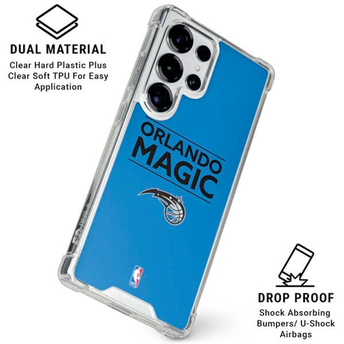 NBA Orlando Magic Standard - Blue Galaxy S26 Ultra Clear Case
