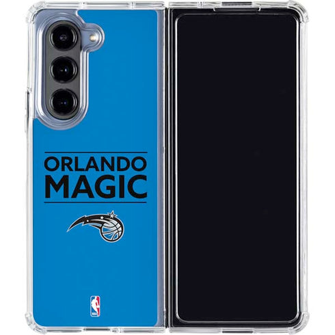 NBA Orlando Magic Standard - Blue Galaxy Z Fold5 5G Clear Case