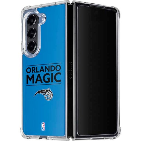 NBA Orlando Magic Standard - Blue Galaxy Z Fold5 5G Clear Case
